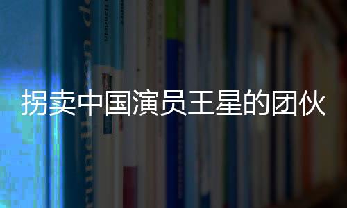 拐賣中國演員王星的團(tuán)伙成員全部落網(wǎng)