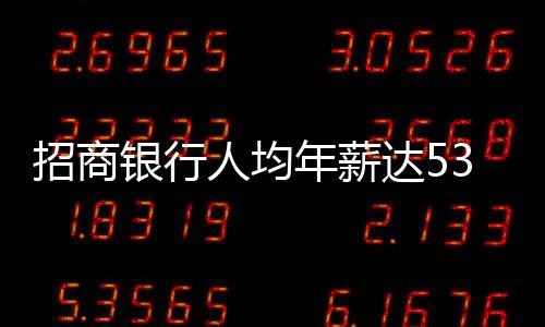 招商銀行人均年薪達(dá)53萬，揭秘其薪酬體系與員工生態(tài)