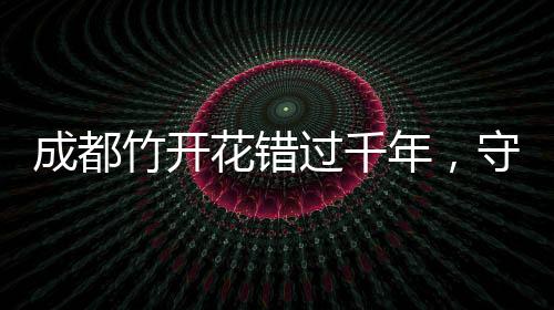 成都竹開花錯過千年，守望歲月的啟示再度傳承。追尋時光之謎的見證者。自千百年前開始，一種美麗的景象已在世人傳頌，那便是成都竹子的開花盛景。如今，這個珍貴的時刻再度來臨，但錯過這次等待或許就要再等上漫長的六十年。這不僅僅是一場自然奇觀，更是關(guān)于人與自然和諧共生的深刻寓言。下面讓我們一起走進這個充滿故事與等待的世界。