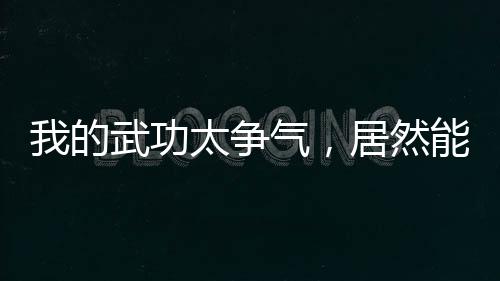 我的武功太爭氣，居然能自己修煉
