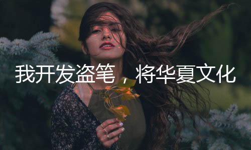 我開(kāi)發(fā)盜筆，將華夏文化輸出全球