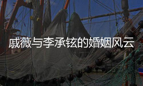 戚薇與李承鉉的婚姻風(fēng)云，離婚話題引熱議，真實情況待揭曉
