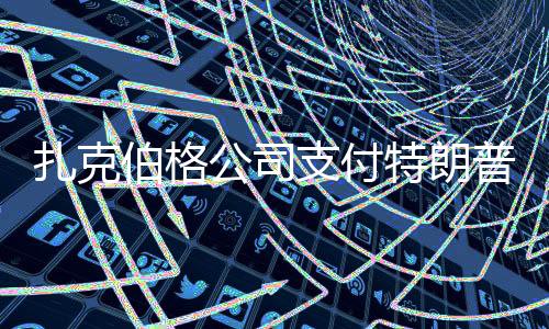 扎克伯格公司支付特朗普團(tuán)隊(duì)巨額費(fèi)用揭秘，2500萬美元背后的故事