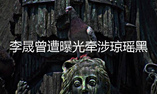 李晟曾遭曝光牽涉瓊瑤黑歷史內(nèi)幕揭秘