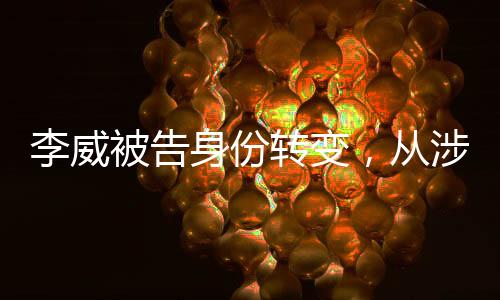 李威被告身份轉(zhuǎn)變，從涉案人員到污點(diǎn)證人的揭秘