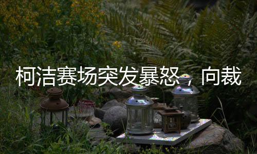 柯潔賽場突發(fā)暴怒，向裁判發(fā)問挑戰(zhàn)，比賽的公平性究竟何在？