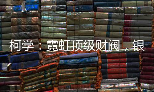 柯學(xué)：霓虹頂級財閥，銀亂點怎么