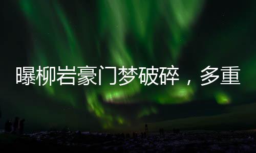 曝柳巖豪門夢(mèng)破碎，多重困境下的明星沉浮