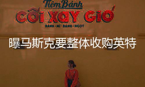 曝馬斯克要整體收購英特爾！公司股價暴漲近10%