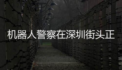 機(jī)器人警察在深圳街頭正式執(zhí)勤，未來城市的新篇章