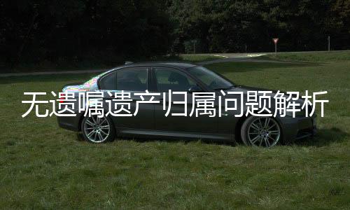 無遺囑遺產(chǎn)歸屬問題解析
