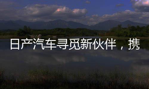 日產(chǎn)汽車尋覓新伙伴，攜手共創(chuàng)未來智能出行新篇章
