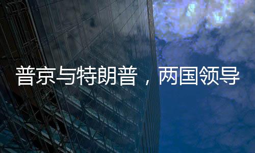 普京與特朗普，兩國領(lǐng)導(dǎo)人的重要會談及其議題解讀