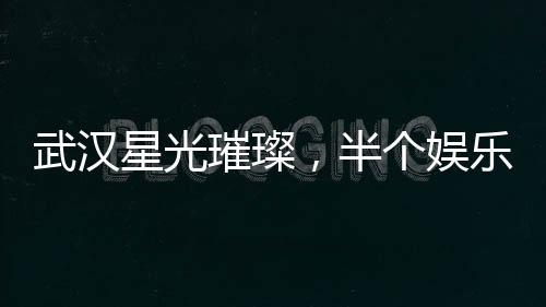 武漢星光璀璨，半個娛樂圈匯聚于此