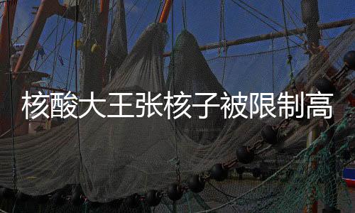 核酸大王張核子被限制高消費(fèi)，背后的故事與啟示