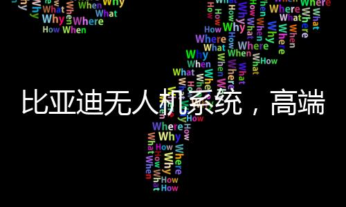 比亞迪無人機系統(tǒng)，高端科技產(chǎn)品選裝價位揭曉，僅需16000元！