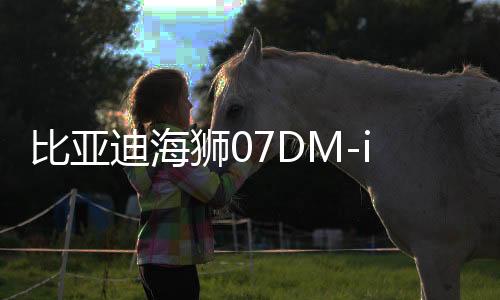 比亞迪海獅07DM-i智駕版全球首發(fā)，引領(lǐng)智能出行新篇章