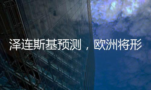 澤連斯基預測，歐洲將形成共同立場——關于歐洲未來政策的重要分析