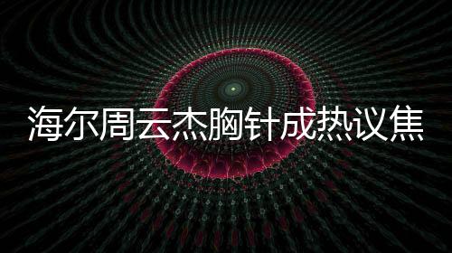 海爾周云杰胸針成熱議焦點