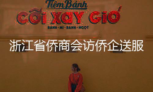 浙江省僑商會(huì)訪僑企送服務(wù) 為產(chǎn)業(yè)“智”造注入“僑”動(dòng)能