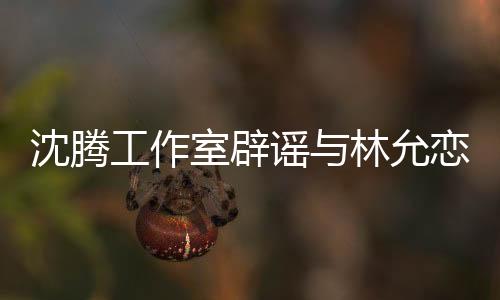 沈騰工作室辟謠與林允戀情傳聞，不實(shí)傳聞，二人并無特殊關(guān)系
