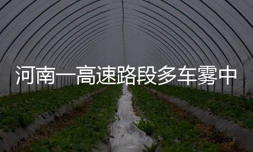 河南一高速路段多車霧中連環(huán)追尾事件紀(jì)實(shí)