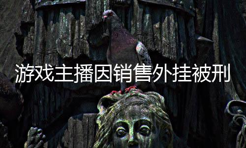 游戲主播因銷售外掛被刑拘，法律對網(wǎng)游環(huán)境的整頓力度持續(xù)加大