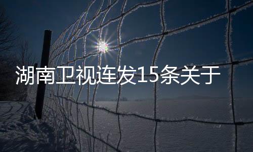 湖南衛(wèi)視連發(fā)15條關(guān)于王源的消息，全面解讀其影響力與魅力