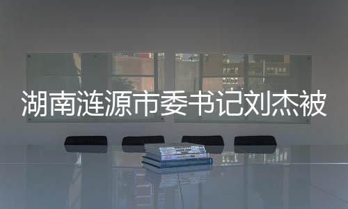 湖南漣源市委書記劉杰被查，一場(chǎng)關(guān)乎廉政與責(zé)任的風(fēng)波