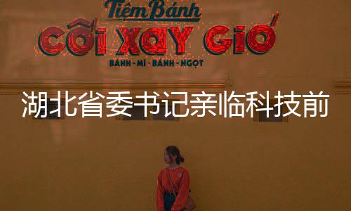湖北省委書記親臨科技前沿，從機器人手中接過話筒