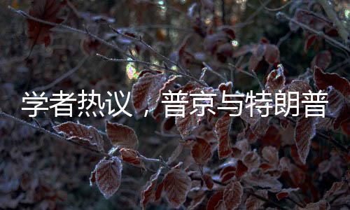 學(xué)者熱議，普京與特朗普通話交流信息量龐大