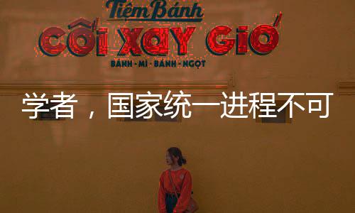 學(xué)者，國家統(tǒng)一進(jìn)程不可阻擋