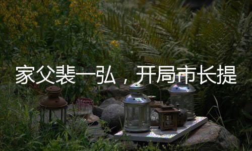 家父裴一弘，開局市長提拔高育良