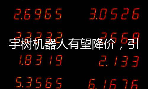 宇樹機(jī)器人有望降價(jià)，引領(lǐng)智能科技新潮流