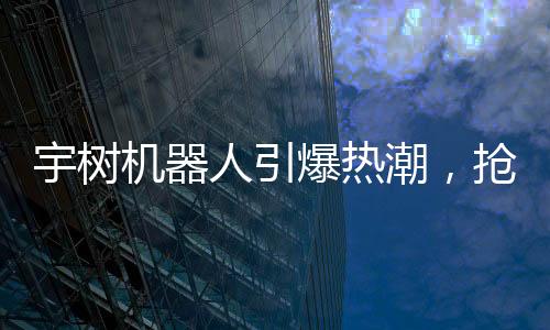 宇樹機(jī)器人引爆熱潮，搶先入手者已開始盈利