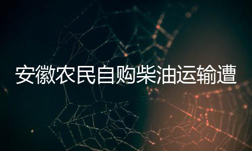 安徽農(nóng)民自購(gòu)柴油運(yùn)輸遭罰事件，聚焦油品監(jiān)管與個(gè)體權(quán)益保障