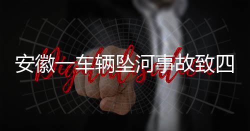 安徽一車輛墜河事故致四人遇難