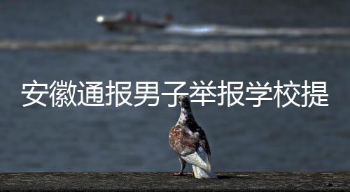 安徽通報(bào)男子舉報(bào)學(xué)校提前開學(xué)遭懟事件，各方回應(yīng)與深度解析