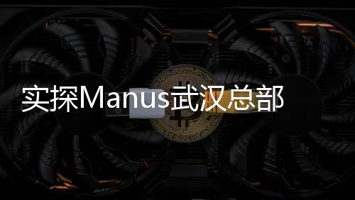 實探Manus武漢總部，揭開科技創(chuàng)新的神秘面紗