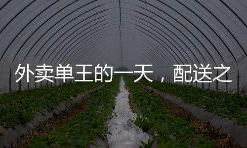 外賣單王的一天，配送之路上的榮耀與挑戰(zhàn)