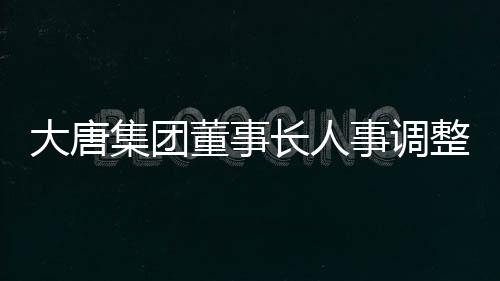 大唐集團(tuán)董事長人事調(diào)整，引領(lǐng)企業(yè)走向新的輝煌篇章
