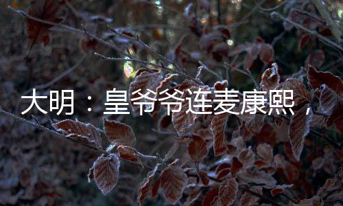 大明：皇爺爺連麥康熙，直播滅清