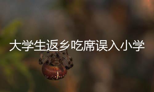 大學(xué)生返鄉(xiāng)吃席誤入小學(xué)生桌——文化與歡樂(lè)的跨界碰撞