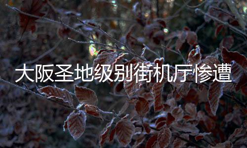 大阪圣地級別街機(jī)廳慘遭大火 多臺唯一存世超經(jīng)典街機(jī)隕滅