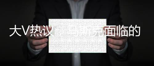 大V熱議，馬斯克面臨的挑戰(zhàn)越來越嚴(yán)峻