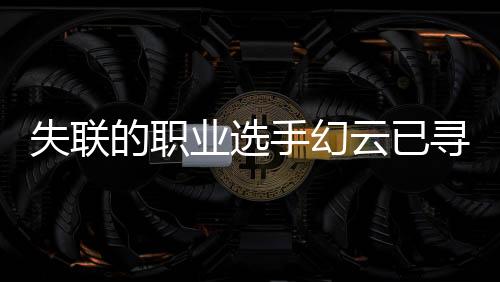 失聯(lián)的職業(yè)選手幻云已尋回——?dú)w來之路揭秘
