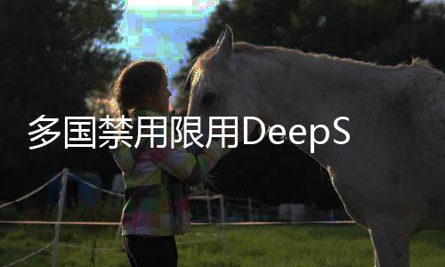 多國禁用限用DeepSeek，外交部回應(yīng)