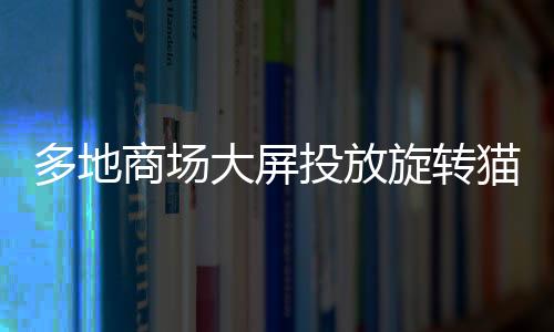 多地商場(chǎng)大屏投放旋轉(zhuǎn)貓引發(fā)熱潮