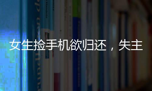 女生撿手機欲歸還，失主態(tài)度惡劣，揭示道德和態(tài)度的考量