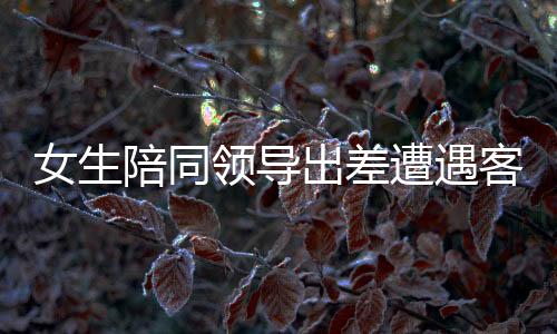 女生陪同領(lǐng)導(dǎo)出差遭遇客戶猥褻事件曝光